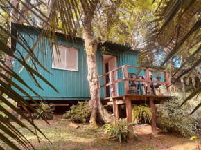 Container em frente ao Parque do Passauna em Curitiba - AC, deck, natureza, parque